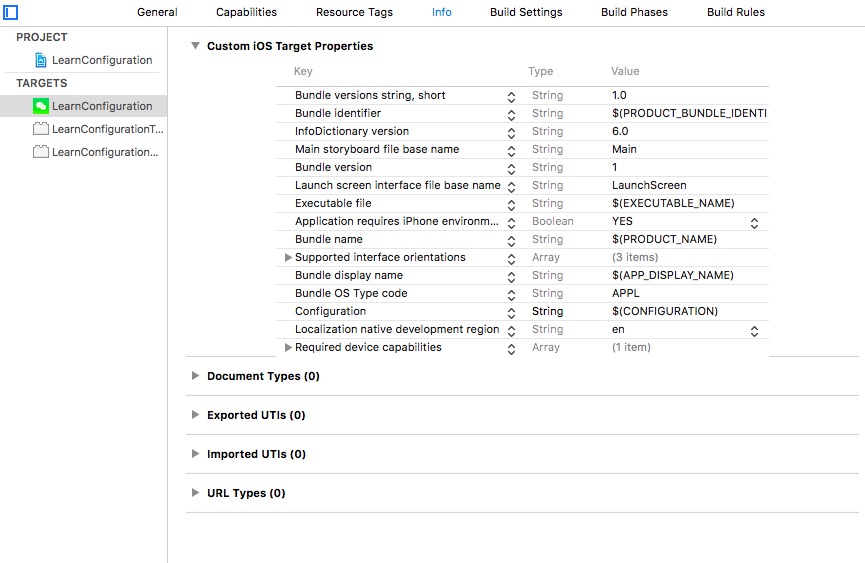 dynamic configuration